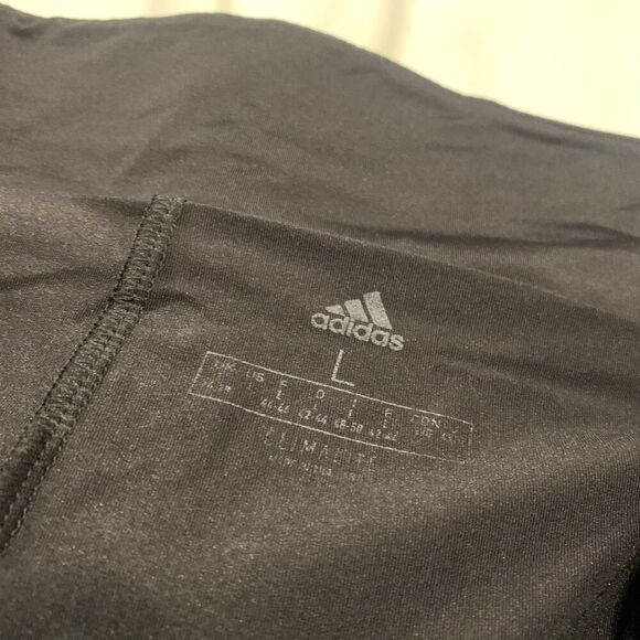 Adidas Climate Sz L Tennis Golf Pull On athletic Shorts Skort Skirt black - Picture 6 of 8